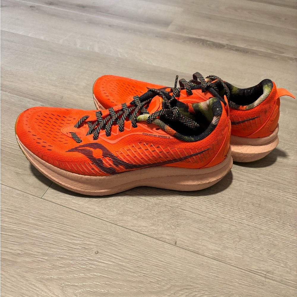 Saucony Orange Running Shoes